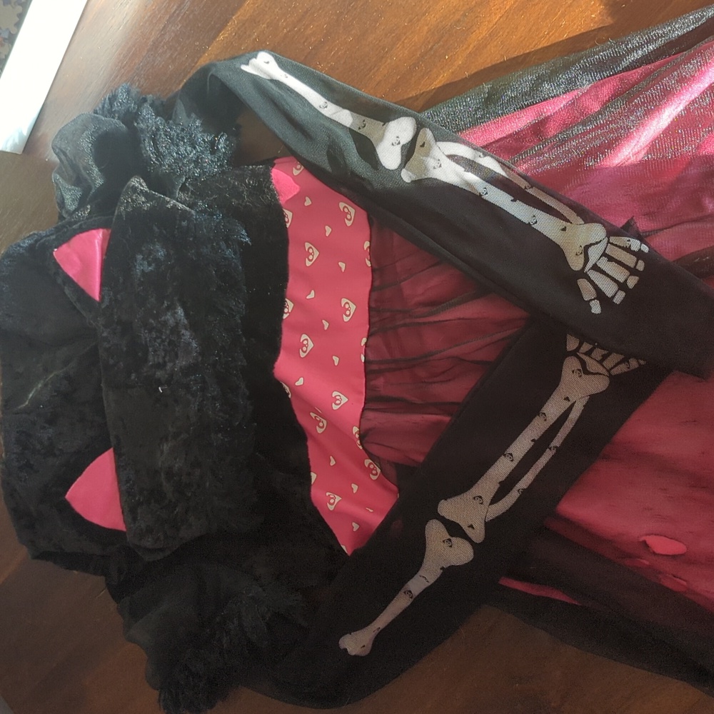 Skeleton Cat costume